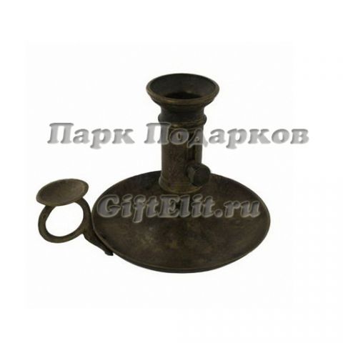 Подсвечник итальянский "Ночной" на 1 свечу (антик)