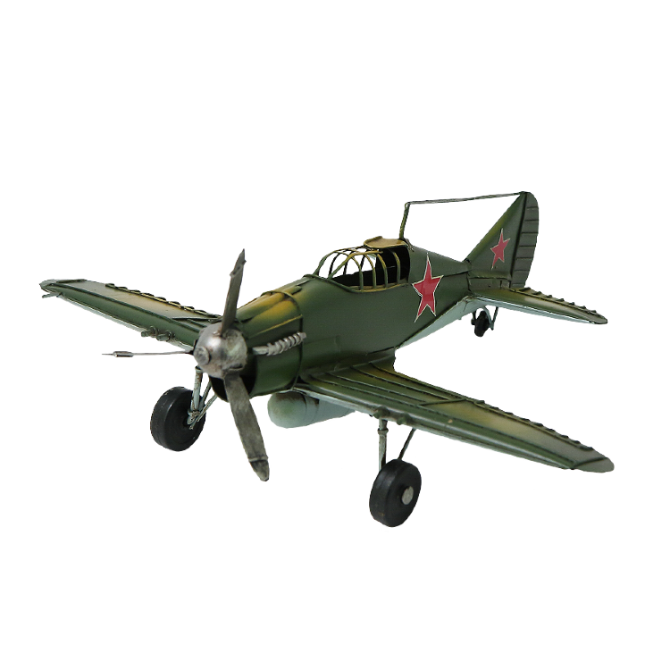 Модель самолета Bell P-39 Airacobra (Аэрокобра США 1939г) 32x24 см